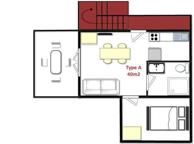 Apartment F-1 Klimno Buitenkant foto